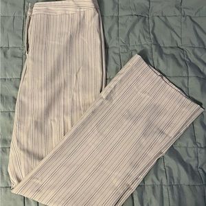 tailored stripped pants